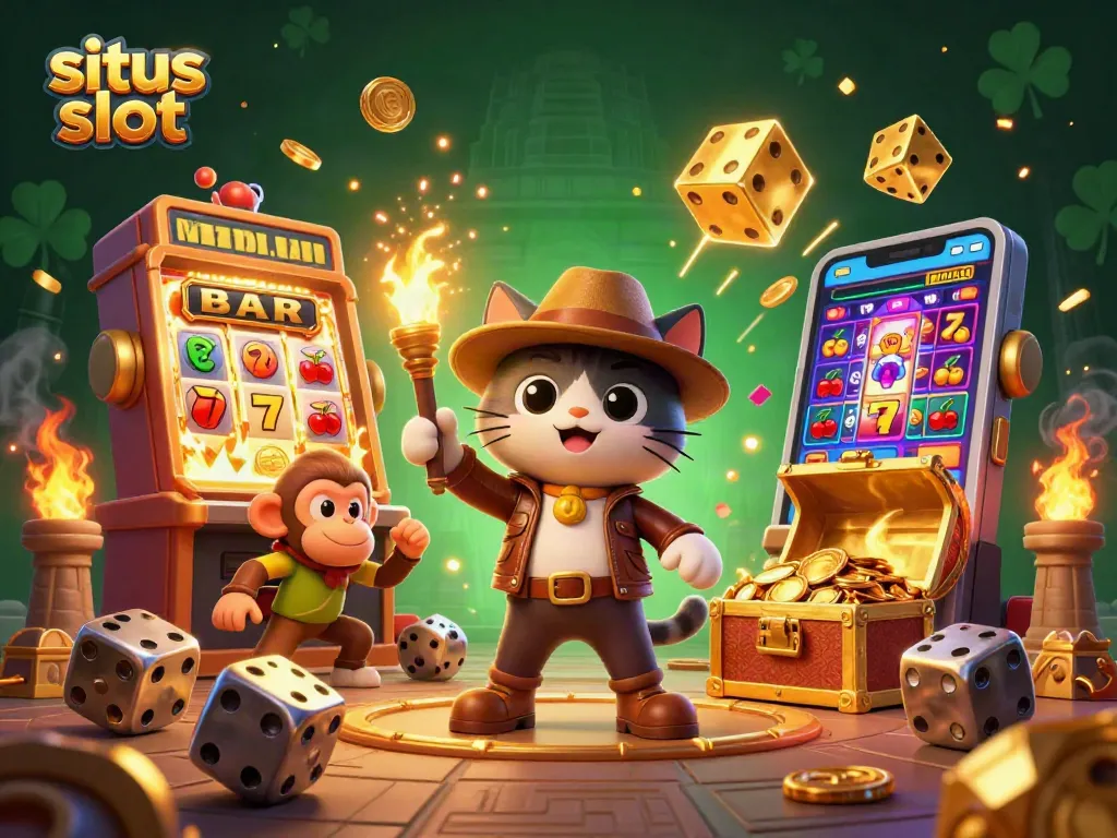 Smoothly spin the reels of situs slot games with thrilling jackpots and vibrant casino action.