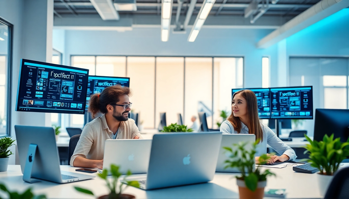 Find top msp companies near me in a modern IT office with collaborative experts.