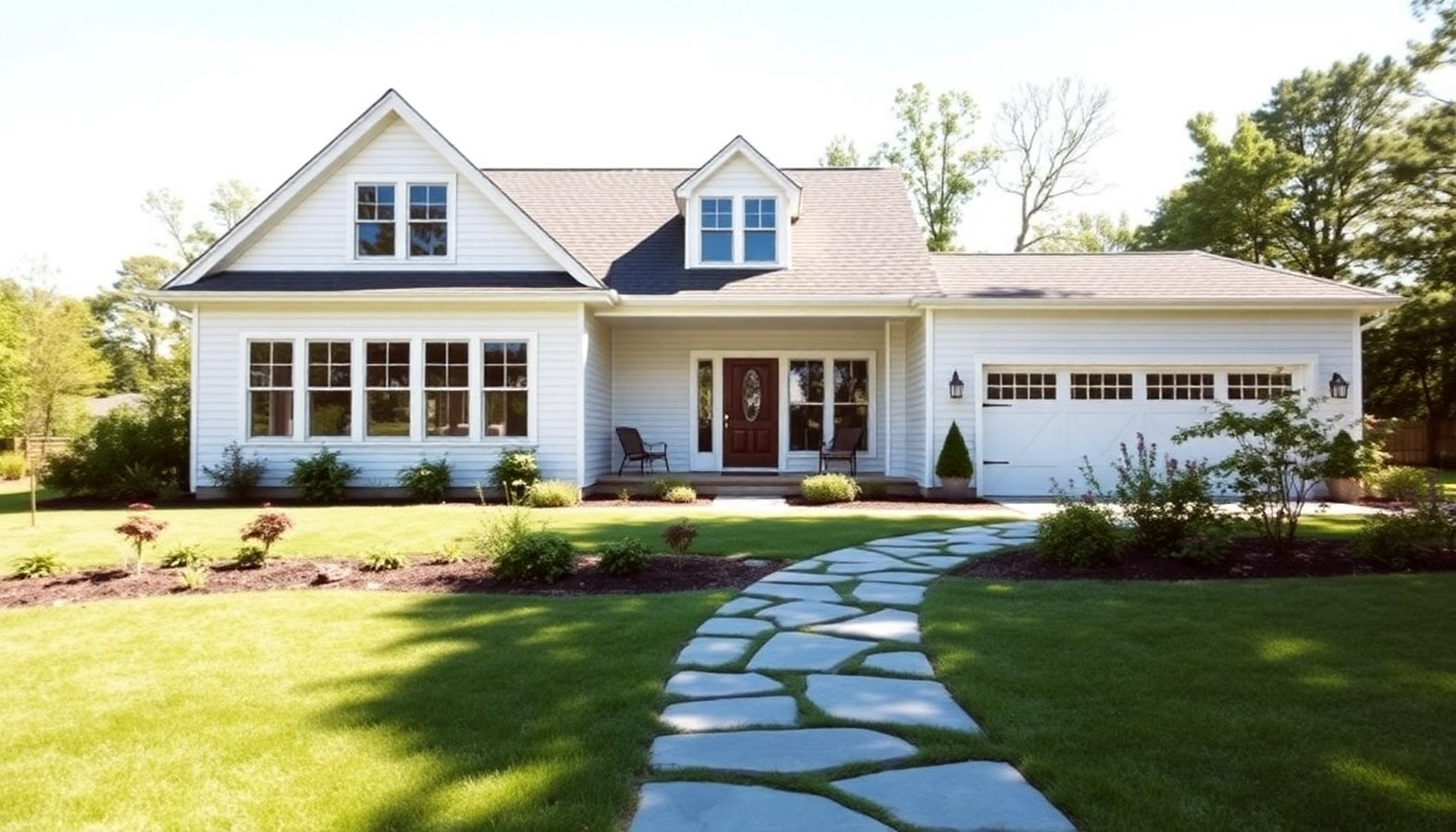 Showcase of elegantly redesigned cape cod homes with contemporary expansions and attached garages.