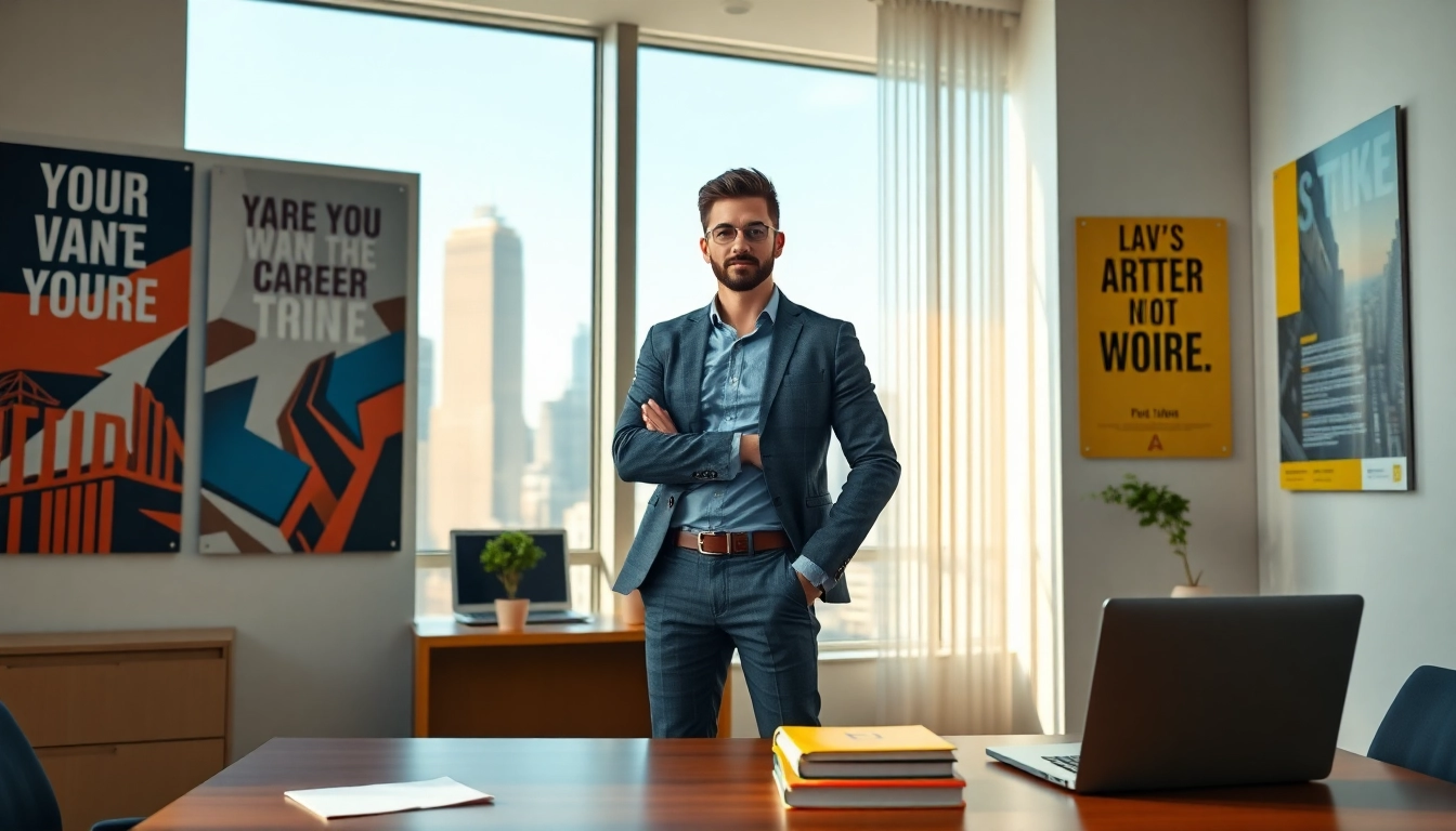 Achieve your Ideal career with confidence in a bright, modern office setting.